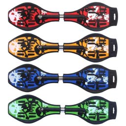 Placa Waveboard Skateboard cu 2 roti ce lumineaza
