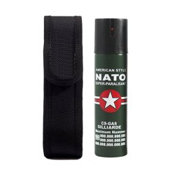 Spray autoaparare paralizant NATO cu propulsie jet, 60 ml