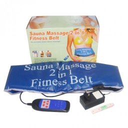 Centura cu incalzire si masaj Sauna Massage Fitness 2 in 1