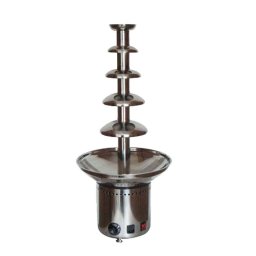 Fantana de ciocolata profesionala cu 5 cascade, putere 80 Watt