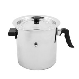 Oala din inox de fiert lapte 3 litri cu pereti dubli Grunberg GR-1518