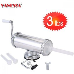 Masina de facut carnati si lebar pentru 1,5 Kg carne, Vanessa