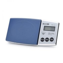 Cantar electronic de bijuterii Diamond 500 grame, cu diviziune 0.1g