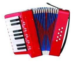 Acordeon pentru copii 17 clape si 8 butoane de bass,UC-104