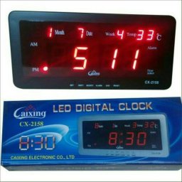 Ceas electronic digital LED de perete sau masa,Caixing CX-2158