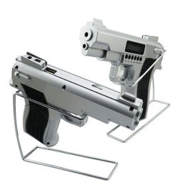 Radio si mp3 in cu slot de card si acumulator forma de pistol