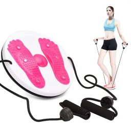 Disc rotativ de fitness cu corzi elastice,Twister Waist
