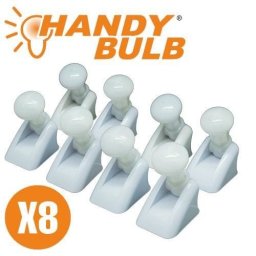 Set de 8 becuri mini Handy Bulb LED,fara fir cu intrerupator