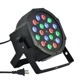 Proiector 18 Led color 1WX18,DMX,joc de lumini ambiental,club,party