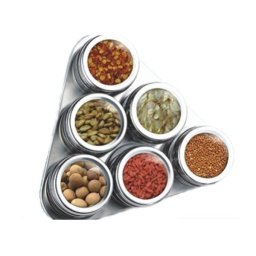 Set magnetic cu 6 recipiente condimente,Grunberg GR327