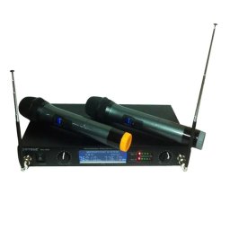 Set 2 microfoane profesionale wireless cu receptor,WVNGR WG-4000