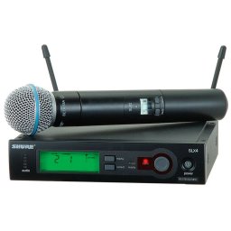 Set microfon profesional fara fir,Shure SLX24 BETA 58A L4