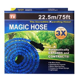 Furtun extensibil cu pistol de stropit 22.5 metri Magic Hose