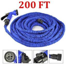 Furtun de gradina Magic Hose Extensibil 60 metri, Magic Hose 60m 200ft