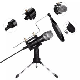 Microfon Profesional de inregistrare vocala si Karaoke pentru Studio, WG-500II