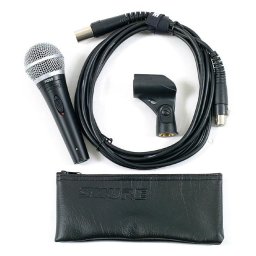 Microfon profesional dinamic cu fir Shure PG58