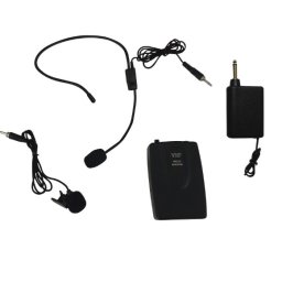 Set 2 microfoane wireless tip lavaliera si Over-head WVNGR WG-2011