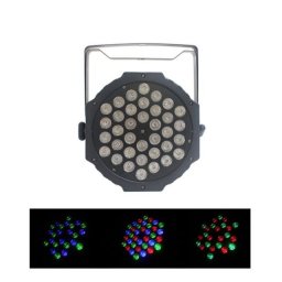 Proiector joc de lumini PAR Led mini Flat Light LED RGB 36 x 1W