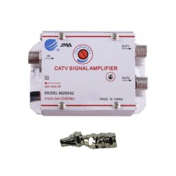 Amplificator de semnal TV cu doua iesiri,20 dB