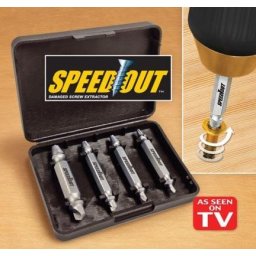 Set de 4 burghie extractoare pentru suruburi Speed Out