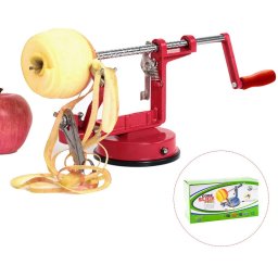 Aparat pentru curatat scobit si feliat mere si cartofi,Core Slice Peel