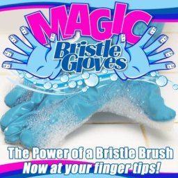 Manusi pentru menaj cu perii - Magic Bristle Gloves