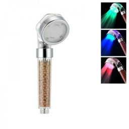 Para de dus cu LED colorat,granule anticalcar si SPA anioni