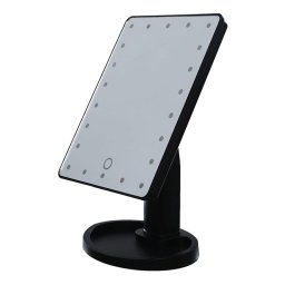 Oglinda cosmetica iluminata cu 22 LED Make Up touch