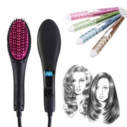 Set ondulator pentru bucle si perie indreptat parul Straight Artifact