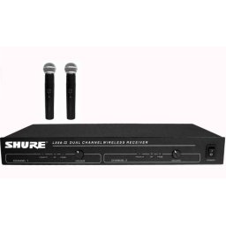 Sistem wireless cu 2 microfoane profesionale,Shure LX88-II