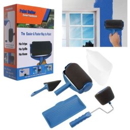 Set trafalet Paint Roller Profesional,cu rezervor umplere si brat extensibil