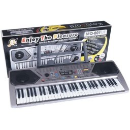 Orga electronica MQ-001UF cu 61 clape, usb, mp3, radio fm si microfon inclus