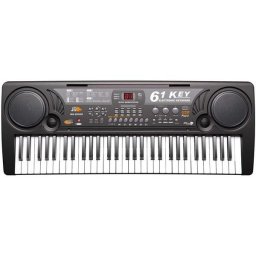 Orga electronica 61 clape MQ809 pentru copii,redare din USB sau jack AUX