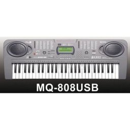 Orga electronica cu 54 clape MQ-808USB, cu microfon si citire Stick USB Mp3 Player