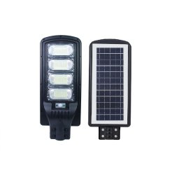 Lampa solara stradala 200W Jortan JT-G-200G, cu panou fotovoltaic si senzor lumina