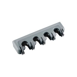 Organizator multifunctional cu 5 carlige si 4 locasuri, pentru maturi si mopuri