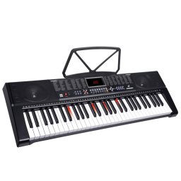 Orga electronica cu 61 de clape luminate Led MK-2108 si citire MP3 USB