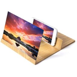 Amplificator de imagine pentru Smartphone cu efect 3D, 12 inch si suport telefon