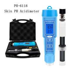 Aparat multifunctional 2 in 1 pH-6118,pentru masurarea nivelului pH,solide lichide si al temperaturii