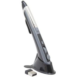 Mouse portabil tip stilou Pocket Mouse cu 3 rezolutii reglabile si stand inclus
