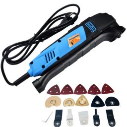 Aparat de slefuit si set accesorii pentru renovare cu 37 piese Renovator