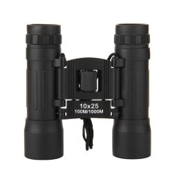 Binoclu 10x25 compact de buzunar semiprofesional