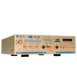 Amplificator audio receiver cu Bluetooth BT-1288 de putere 2x100W