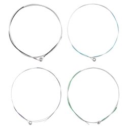 Set 4 corzi pentru vioara Alice A703A, din otel cu invelis nickel