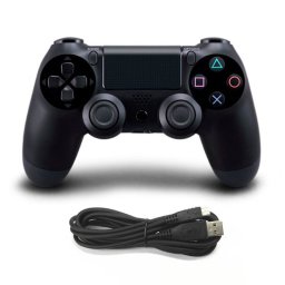 Controller Wireless Doubleshock 4 PS4, pentru consola PS4 cu vibratii