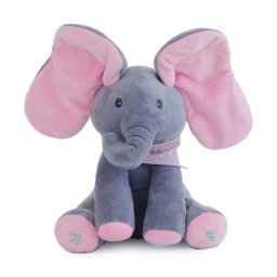 Elefant interactiv din plus care vorbeste