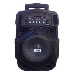 Boxa portabila tip troller, JRH A84 cu acumulator si microfon wireless