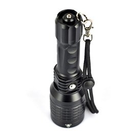 Lanterna militara pentru Airsoft cu 3 faze iluminare si laser verde incorporat