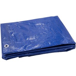 Prelata impermeabila de protectie 3 4 m cu inele de prindere