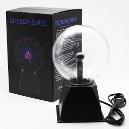 Glob cu Plasma decorativ 4 inch la 220V, lampa decorativa cu efect de fulgere